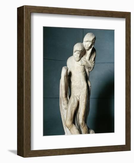 Rondanini Pieta, 1555-1564-Michelangelo-Framed Giclee Print