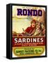Rondo Sardines Salt Added-null-Framed Stretched Canvas