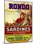 Rondo Sardines Salt Added-null-Mounted Giclee Print