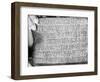 Rongo Rongo Tablet-null-Framed Photographic Print