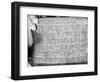 Rongo Rongo Tablet-null-Framed Photographic Print