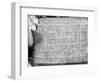 Rongo Rongo Tablet-null-Framed Photographic Print