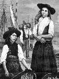 Portuguese Women, 19th Century-Ronjat-Stretched Canvas