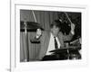 Ronnie Verrell on Drums at the Fairway, Welwyn Garden City, Hertfordshire, 1991-Denis Williams-Framed Photographic Print