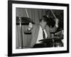 Ronnie Verrell on Drums at the Fairway, Welwyn Garden City, Hertfordshire, 1991-Denis Williams-Framed Photographic Print