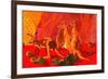 Roo Herd-John Newcomb-Framed Giclee Print