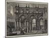 Rood Screen from Bois-Le-Duc Cathedral, in the New Court of the Kensington Museum-Henry William Brewer-Mounted Giclee Print