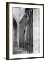 Rood Screen, St. Agnes Church, Cawston-Frederick Henry Evans-Framed Photographic Print