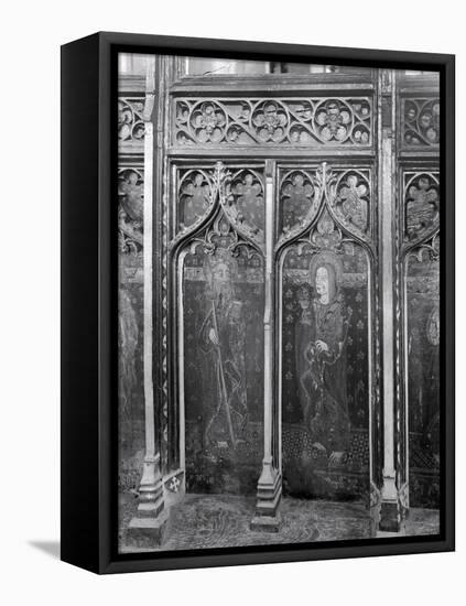 Rood Screen, St. Agnes Church, Cawston-Frederick Henry Evans-Framed Stretched Canvas
