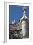 Roof Detail of Casa Batllo-James Emmerson-Framed Photographic Print