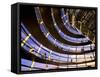 Roof Dome, Reichstag, Berlin, Germany-Walter Bibikow-Framed Stretched Canvas