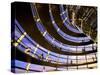 Roof Dome, Reichstag, Berlin, Germany-Walter Bibikow-Stretched Canvas