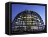 Roof Dome, Reichstag, Berlin, Germany-Walter Bibikow-Framed Stretched Canvas