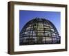 Roof Dome, Reichstag, Berlin, Germany-Walter Bibikow-Framed Photographic Print