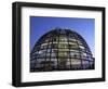 Roof Dome, Reichstag, Berlin, Germany-Walter Bibikow-Framed Photographic Print