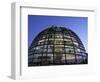 Roof Dome, Reichstag, Berlin, Germany-Walter Bibikow-Framed Photographic Print