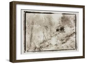 Roof in the Jungle,Guatemala-Theo Westenberger-Framed Photographic Print