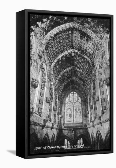 Roof of the Chancel, Rosslyn Chapel, Midlothian, Scotland, 20th Century-null-Framed Stretched Canvas