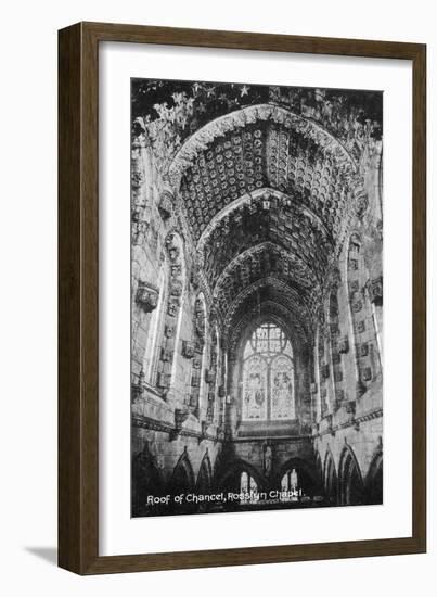 Roof of the Chancel, Rosslyn Chapel, Midlothian, Scotland, 20th Century-null-Framed Giclee Print