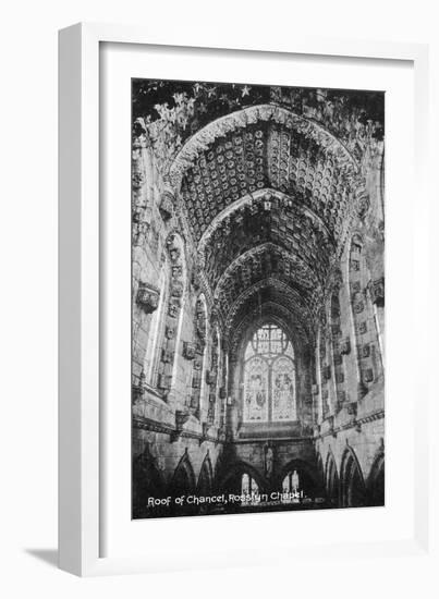 Roof of the Chancel, Rosslyn Chapel, Midlothian, Scotland, 20th Century-null-Framed Giclee Print