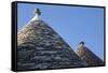 Roof of Traditional Trullos (Trulli) in Alberobello-Martin-Framed Stretched Canvas