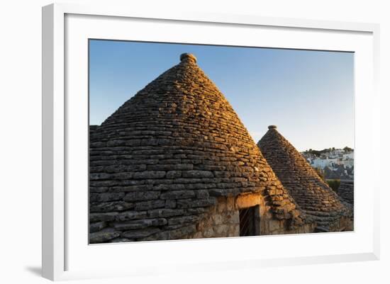 Roof of Traditional Trullos (Trulli) in Alberobello-Martin-Framed Photographic Print