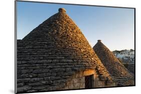 Roof of Traditional Trullos (Trulli) in Alberobello-Martin-Mounted Photographic Print