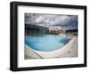 Roof Top Pool in New Royal Bath, Thermae Bath Spa, Bath, Avon, England, United Kingdom-Matthew Davison-Framed Photographic Print