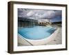 Roof Top Pool in New Royal Bath, Thermae Bath Spa, Bath, Avon, England, United Kingdom-Matthew Davison-Framed Photographic Print