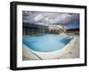 Roof Top Pool in New Royal Bath, Thermae Bath Spa, Bath, Avon, England, United Kingdom-Matthew Davison-Framed Photographic Print