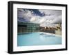 Roof Top Pool in New Royal Bath, Thermae Bath Spa, Bath, Avon, England, United Kingdom-Matthew Davison-Framed Photographic Print