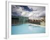 Roof Top Pool in New Royal Bath, Thermae Bath Spa, Bath, Avon, England, United Kingdom-Matthew Davison-Framed Photographic Print