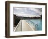 Roof Top Pool in New Royal Bath, Thermae Bath Spa, Bath, Avon, England, United Kingdom-Matthew Davison-Framed Photographic Print