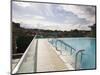 Roof Top Pool in New Royal Bath, Thermae Bath Spa, Bath, Avon, England, United Kingdom-Matthew Davison-Mounted Photographic Print