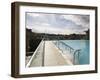 Roof Top Pool in New Royal Bath, Thermae Bath Spa, Bath, Avon, England, United Kingdom-Matthew Davison-Framed Photographic Print