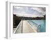 Roof Top Pool in New Royal Bath, Thermae Bath Spa, Bath, Avon, England, United Kingdom-Matthew Davison-Framed Photographic Print