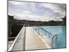 Roof Top Pool in New Royal Bath, Thermae Bath Spa, Bath, Avon, England, United Kingdom-Matthew Davison-Mounted Photographic Print