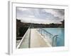 Roof Top Pool in New Royal Bath, Thermae Bath Spa, Bath, Avon, England, United Kingdom-Matthew Davison-Framed Photographic Print