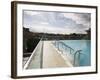 Roof Top Pool in New Royal Bath, Thermae Bath Spa, Bath, Avon, England, United Kingdom-Matthew Davison-Framed Photographic Print