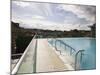 Roof Top Pool in New Royal Bath, Thermae Bath Spa, Bath, Avon, England, United Kingdom-Matthew Davison-Mounted Photographic Print