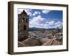 Roof Top View of Christian Convent of San Francisco, Bolivia, South America-Jane Sweeney-Framed Photographic Print