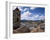 Roof Top View of Christian Convent of San Francisco, Bolivia, South America-Jane Sweeney-Framed Photographic Print