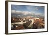 Roof Top View of Old Town Regensburg, Germany-Dave Bartruff-Framed Photographic Print