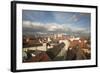 Roof Top View of Old Town Regensburg, Germany-Dave Bartruff-Framed Photographic Print