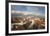 Roof Top View of Old Town Regensburg, Germany-Dave Bartruff-Framed Photographic Print