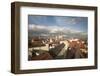 Roof Top View of Old Town Regensburg, Germany-Dave Bartruff-Framed Photographic Print