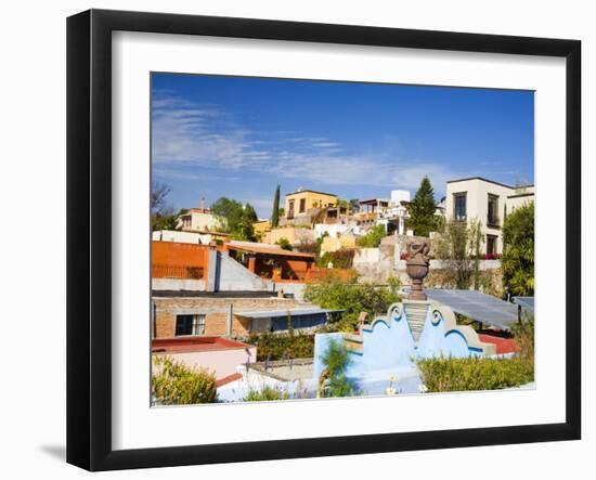 Roof Top Views, San Miguel De Allende, Guanajuato, Mexico-Julie Eggers-Framed Photographic Print