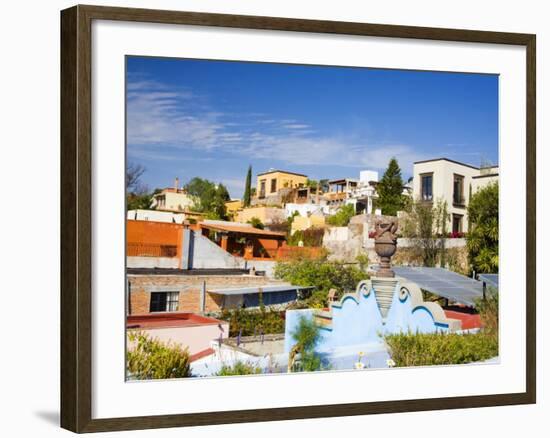 Roof Top Views, San Miguel De Allende, Guanajuato, Mexico-Julie Eggers-Framed Photographic Print