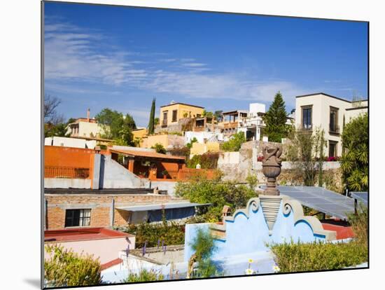 Roof Top Views, San Miguel De Allende, Guanajuato, Mexico-Julie Eggers-Mounted Photographic Print