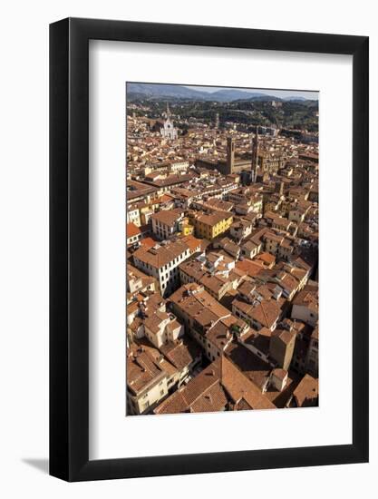 Roof Tops of Florence, Italy, Tuscany, Europe-Simon Montgomery-Framed Photographic Print